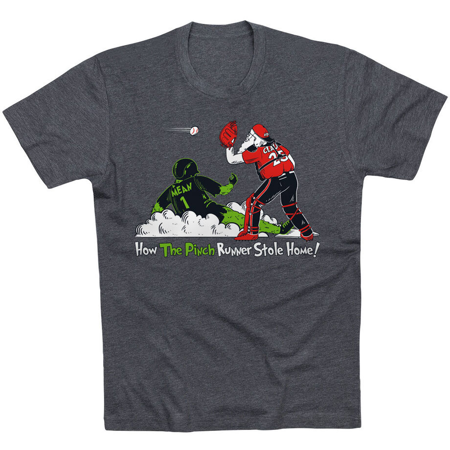 Baseball Short Sleeve T-Shirt - How The Pinch Stole Home