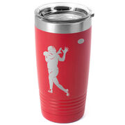 Football 20 oz. Double Insulated Tumbler - Receiver