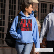 Hockey Hooded Sweatshirt - Straight Outta The Sin Bin