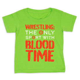 Wrestling Short Sleeve Shirt - Blood Time
