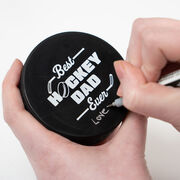 Hockey Puck - Best Dad