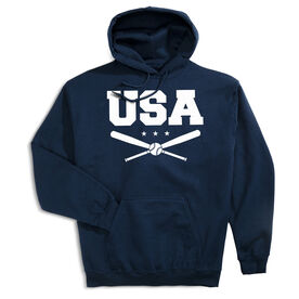 Baseball Hooded Sweatshirt - USA Baseball