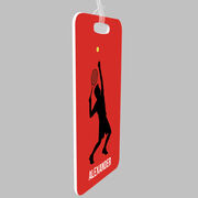 Tennis Bag/Luggage Tag - Personalized Guy Tennis Player