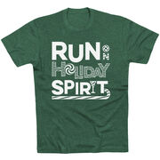 Running Short Sleeve T- Shirt -  Run On Holiday Spirit