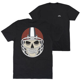 Football Short Sleeve T-Shirt - Game Face (Back Design)
