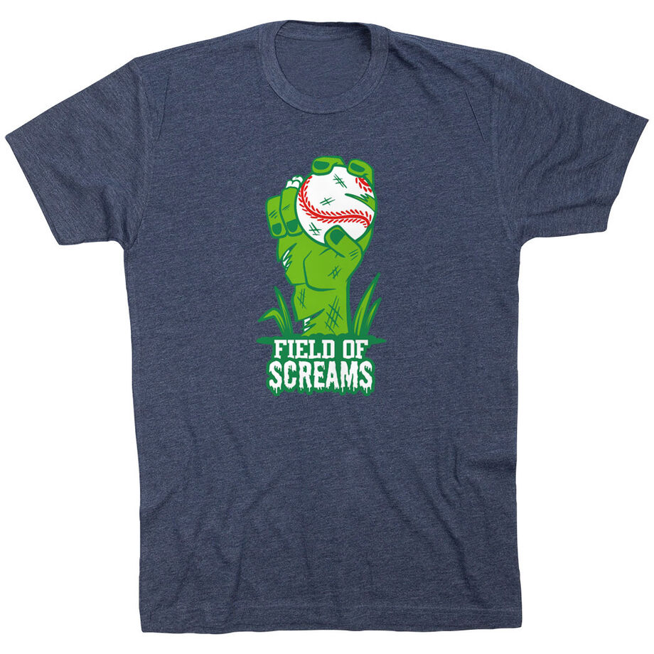 Baseball T-Shirt Short Sleeve - Field Of Screams