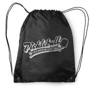 Pickleball Drawstring Backpack - Kind Of A Big Dill