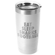 Football 20 oz. Double Insulated Tumbler - Personalized Eat Sleep Football