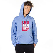 Hockey Hooded Sweatshirt - Don't Feed The Goalie