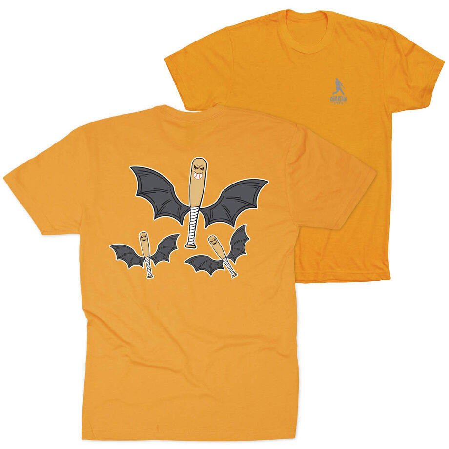 Baseball Short Sleeve T-Shirt - It's Bats (Back Design)