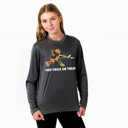 Hockey Long Sleeve Performance Tee - Hat-Trick or Treat