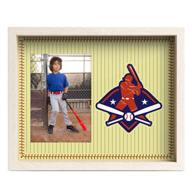 Baseball Premier Frame- Retro Pattern