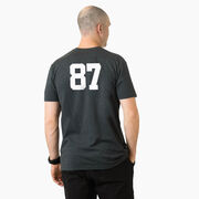 Soccer T-Shirt Short Sleeve - Soccer Dad Silhouette