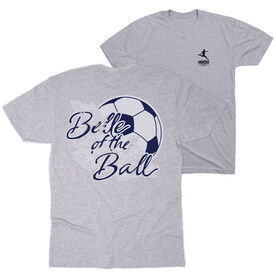 Soccer Short Sleeve T-Shirt - Belle Of The Ball (Back Design)