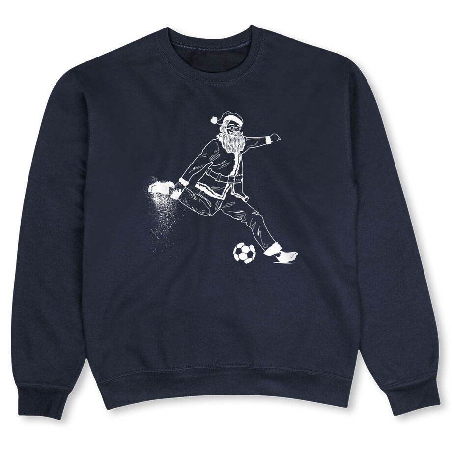 Soccer Crewneck Sweatshirt - Santa Player