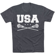 Guys Lacrosse Short Sleeve T-Shirt - USA Lacrosse