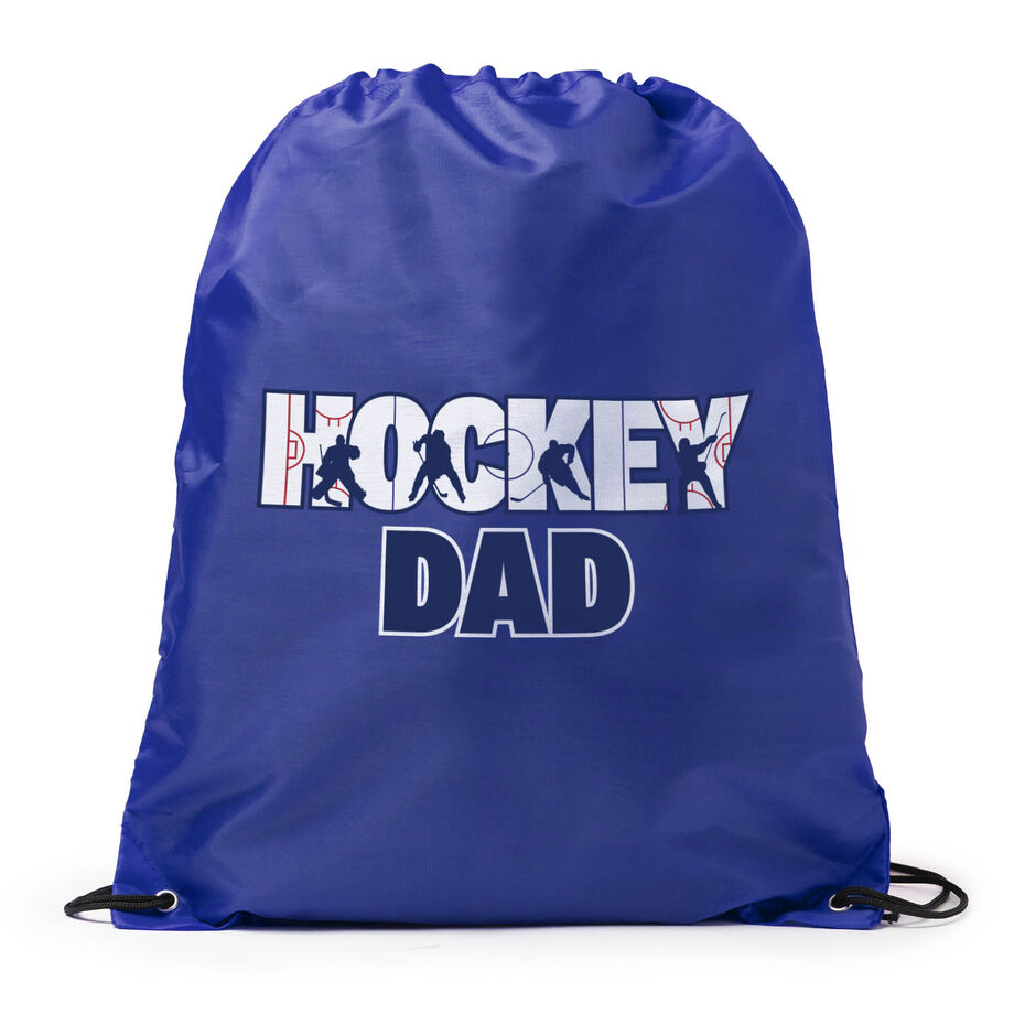 Hockey Drawstring Backpack - Hockey Dad Life