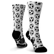 Soccer Graphic Flex Mid-Calf Socks - Striker