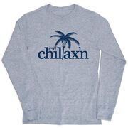 Lacrosse Tshirt Long Sleeve - Just Chillax'n