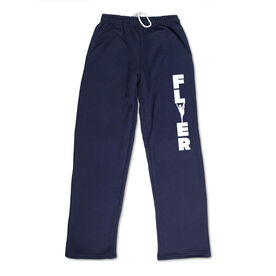 Cheerleading Fleece Sweatpants - Flyer [Adult Small/Navy] - SS