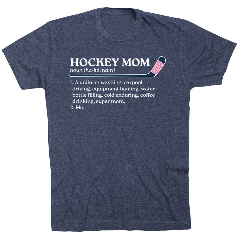 Hockey Short Sleeve T-Shirt - Hockey Mom Definition