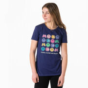 Cheerleading Women's Everyday Tee - Cheer Makes Me Happy