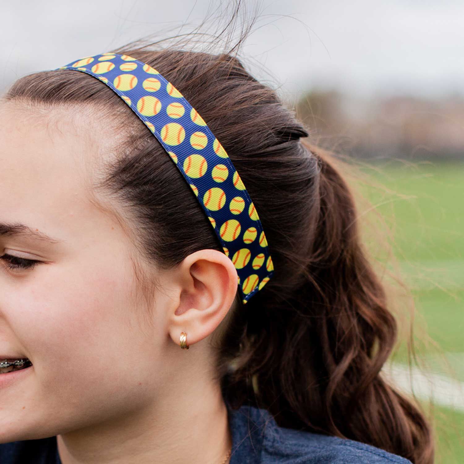 ChalkTalkSPORTS Julibands No-Slip Headbands Lacrosse Chick 