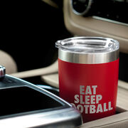 Football 20 oz. Double Insulated Tumbler - Eat Sleep Football