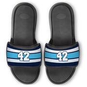 Hockey Repwell&reg; Slide Sandals - Number Stripes