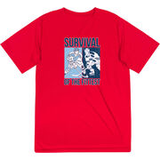 Hockey Short Sleeve Performance Tee - Survival of the Fittest