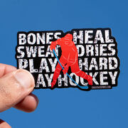 Hockey Sticker - Play Hockey