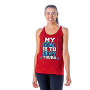 Hockey Women's Everyday Tank Top - My Goal Is To Deny Yours