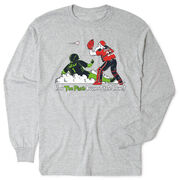 Baseball Tshirt Long Sleeve - How The Pinch Stole Home