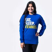 Tennis Tshirt Long Sleeve - Eat. Sleep. Tennis