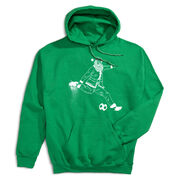 Soccer Hooded Sweatshirt - Santa Player