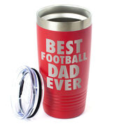 Football 20 oz. Double Insulated Tumbler - Best Dad Ever