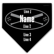 Baseball Personalized Team Home Plate Plaque