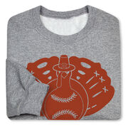 Baseball Crewneck Sweatshirt - Baseball Turkey