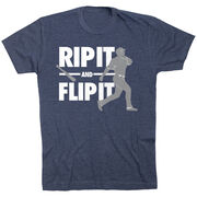 Baseball Tshirt Short Sleeve Rip It Flip It