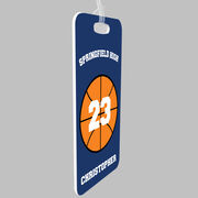 Basketball Bag/Luggage Tag - Basketball Team Ball