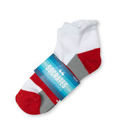 Socrates&reg; Woven Performance Sock Don't Worry (Red)