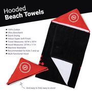 Wrestling Hooded Towel - Eat Sleep Wrestle