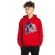 Hockey Hooded Sweatshirt - Hockey Eagle