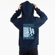 Hockey Hooded Sweatshirt - Survival of the Fittest (Back Design)