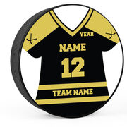 Personalized Hockey Jersey Hockey Puck