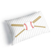 Baseball Pillowcase - Crossed Bats