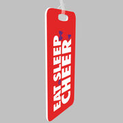 Cheerleading Bag/Luggage Tag - Eat Sleep Cheer