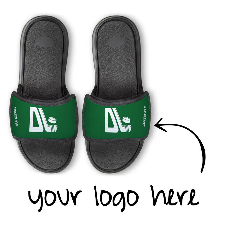 Personalized Repwell&reg; Slide Sandals - Your Logo