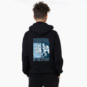Hockey Hooded Sweatshirt - Survival of the Fittest (Back Design)