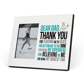 Figure Skating Photo Frame - Dear Dad